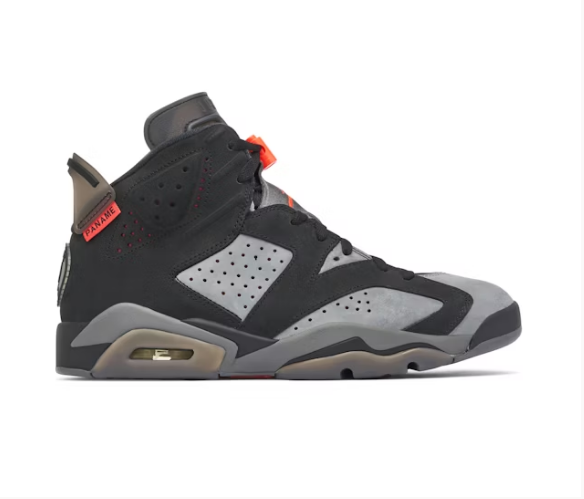 PSG x Air Jordan 6 Retro Iron Grey