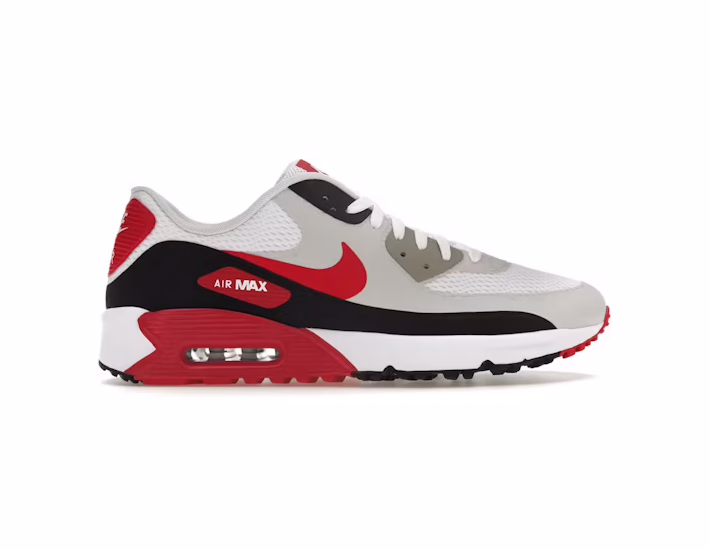 Nike Air Max 90 Golf White Black University Red