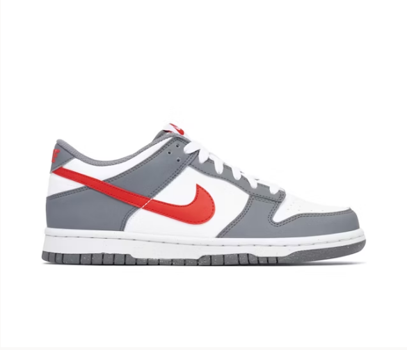 Nike Dunk Low Next Nature Smoke Grey Light Crimson (GS)