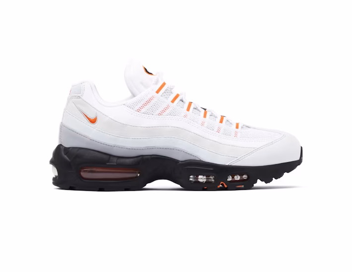 Nike Air Max 95 Wolf Grey Safety Orange Pure Platinum