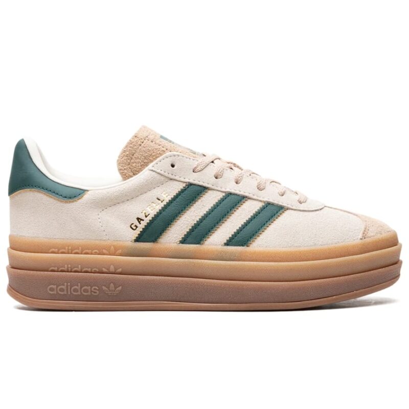 Adidas Gazelle Bold "Cream Collegiate Green"