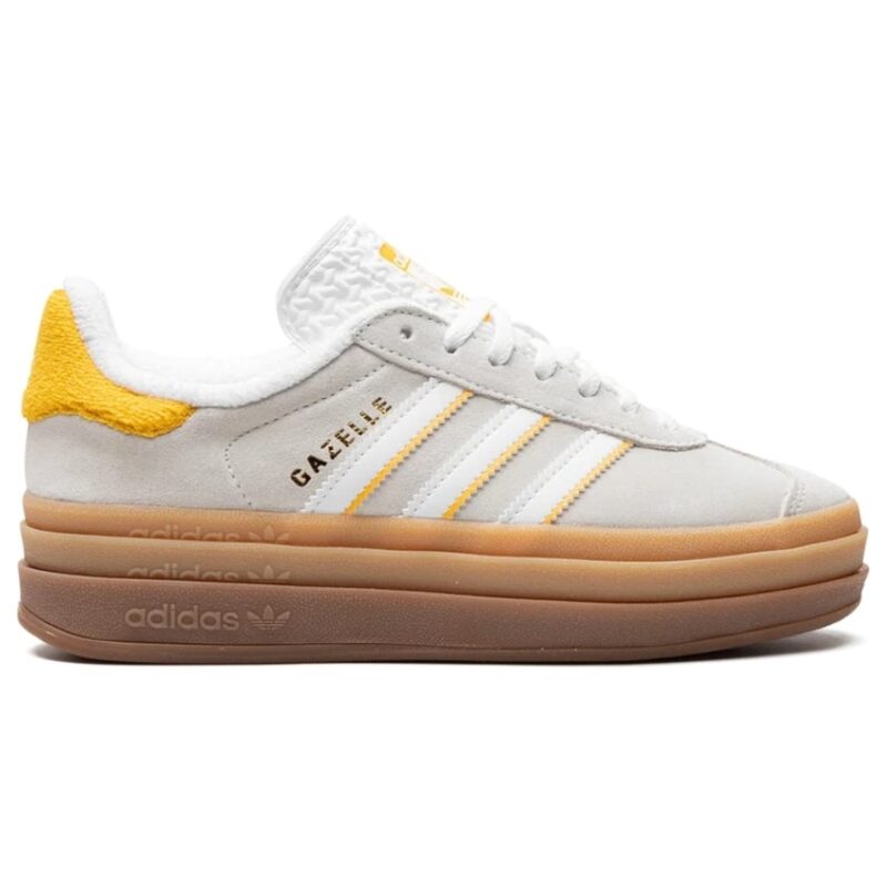 Adidas Gazelle Bold "Ivory Bold Gold"