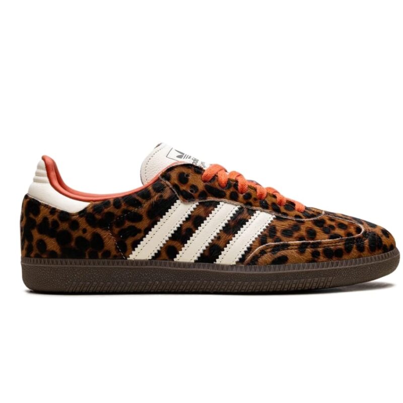 Adidas Samba "Leopard/Cream Orange"