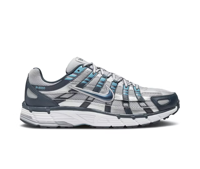 Nike P-6000 Armory Navy Flat Silver