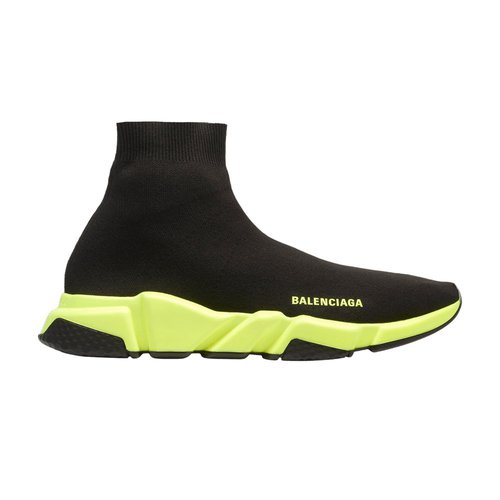 Balenciaga Speed Trainer Black Neon Yellow