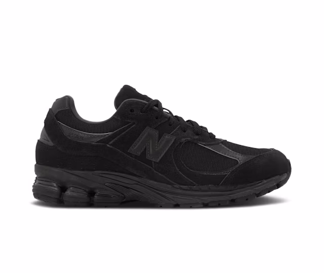 New Balance 2002R Triple Black Suede