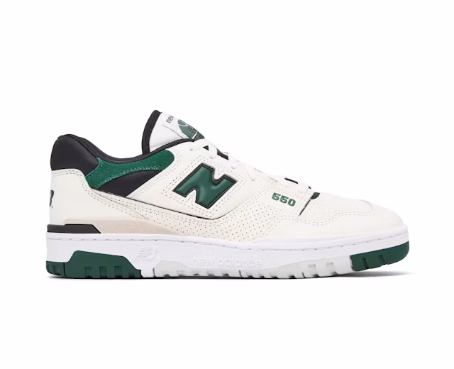 New Balance 550 Sea Salt Pine Green